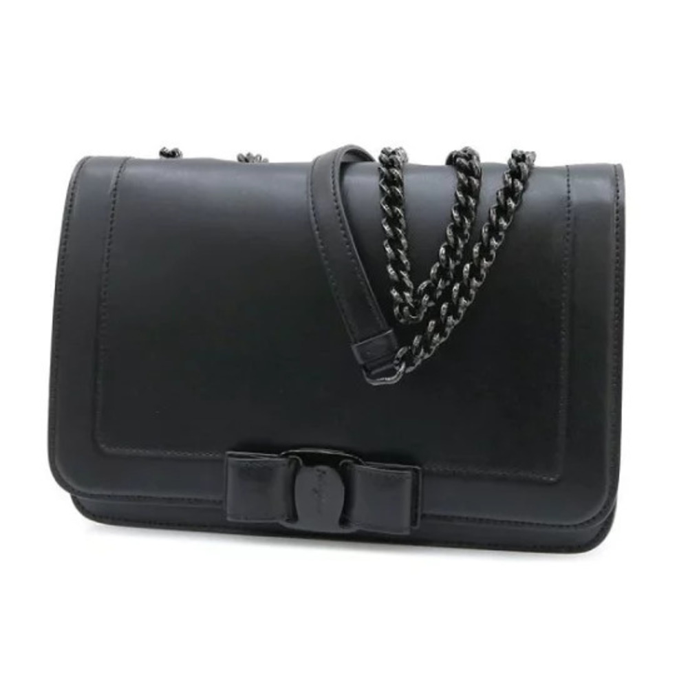 Salvatore Ferragamo Vara Flap Shoulder Bag